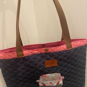 Fabric Tote bag  Medium size